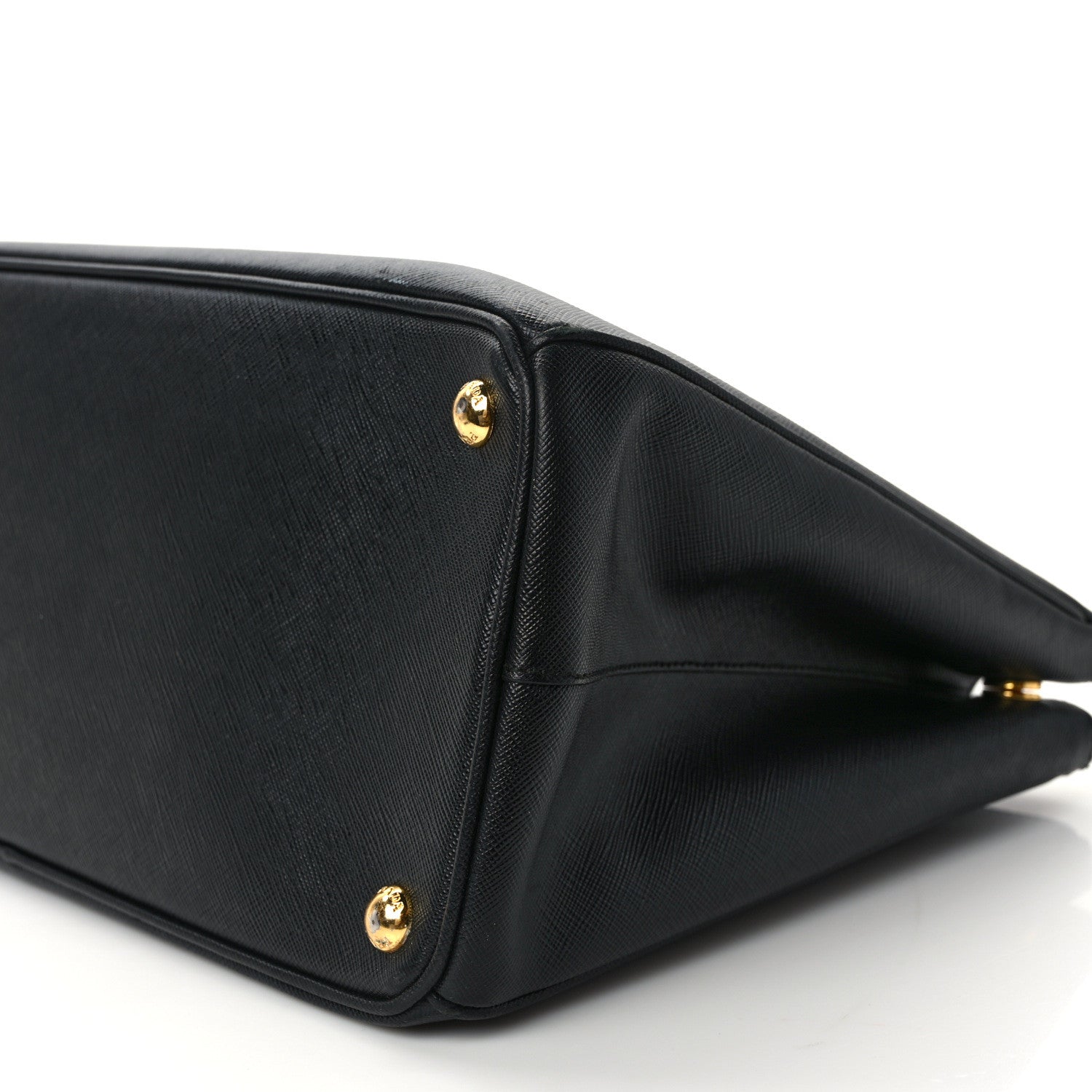 Prada Saffiano Medium Galleria Double Zip Tote Black 9 of 12