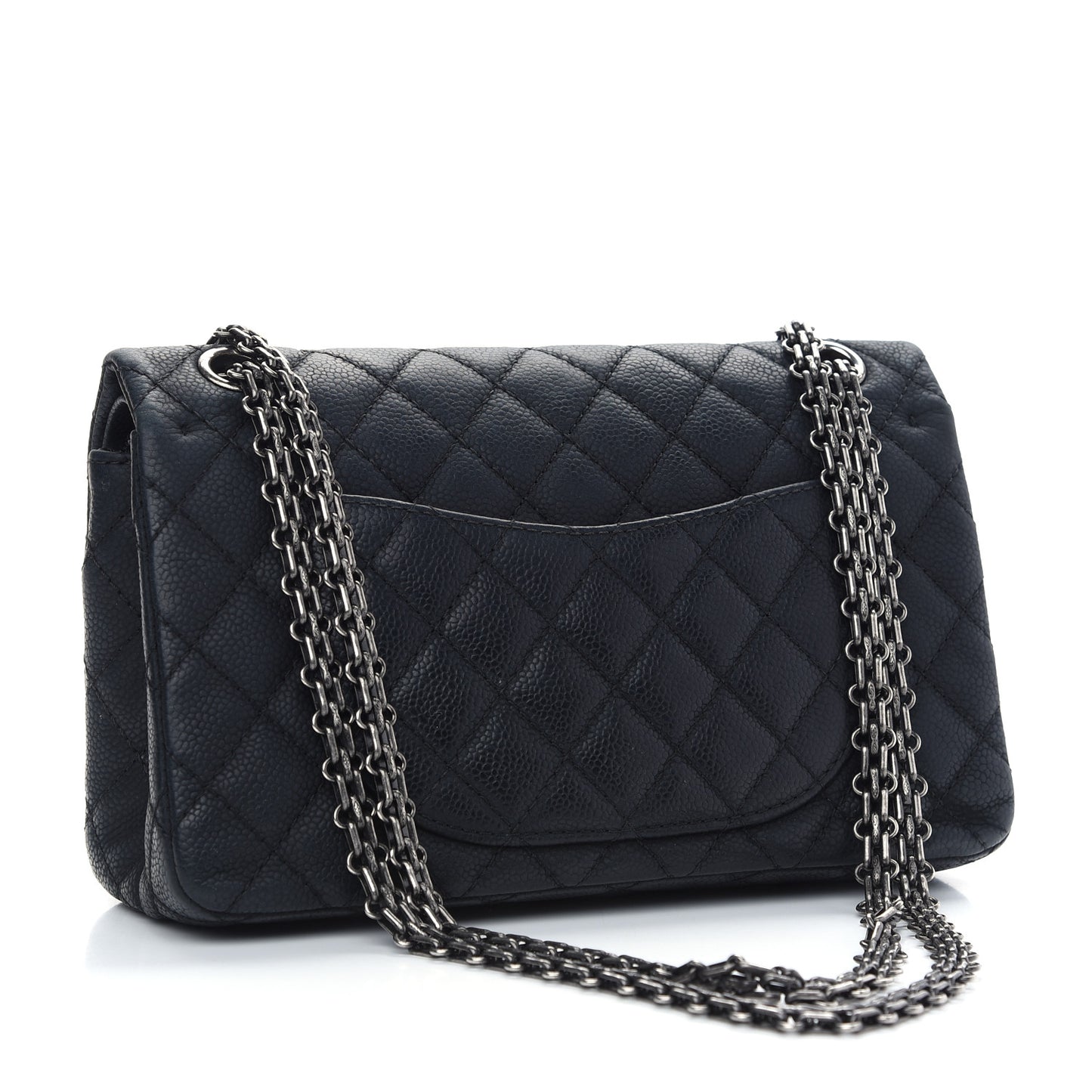 Caviar Quilted 2.55 Reissue 225 Flap Black