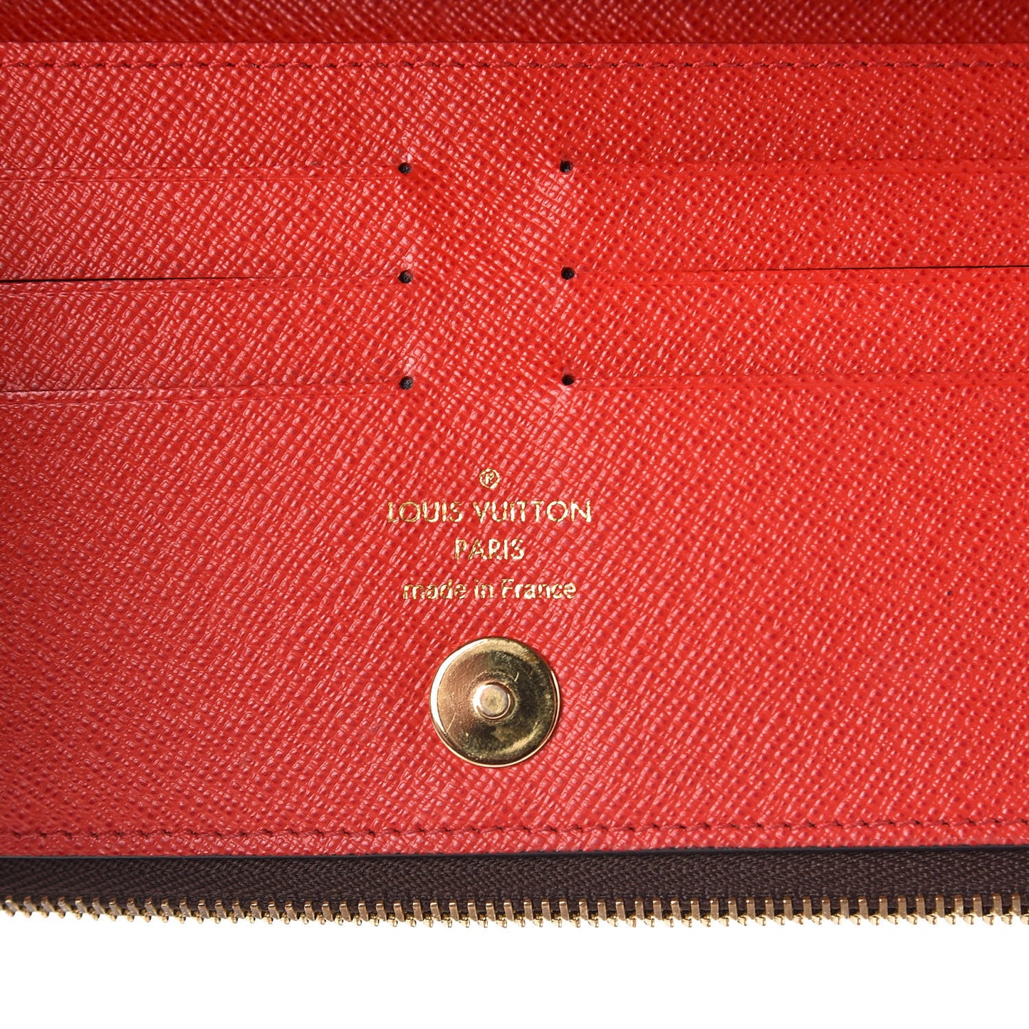 Monogram Adele Wallet Coquelicot