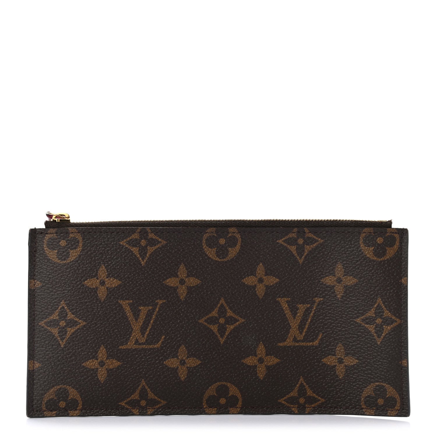 Louis Vuitton Monogram Felicie Chain Wallet Zippered Insert Fuchsia 1 of 6