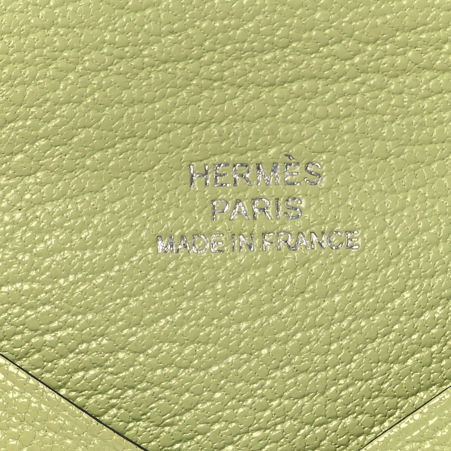 Chevre Mysore Calvi Card Case Jaune Bourgeon