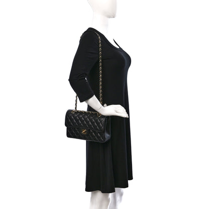 Chanel Caviar Quilted Small Double Flap Black 2 of 10