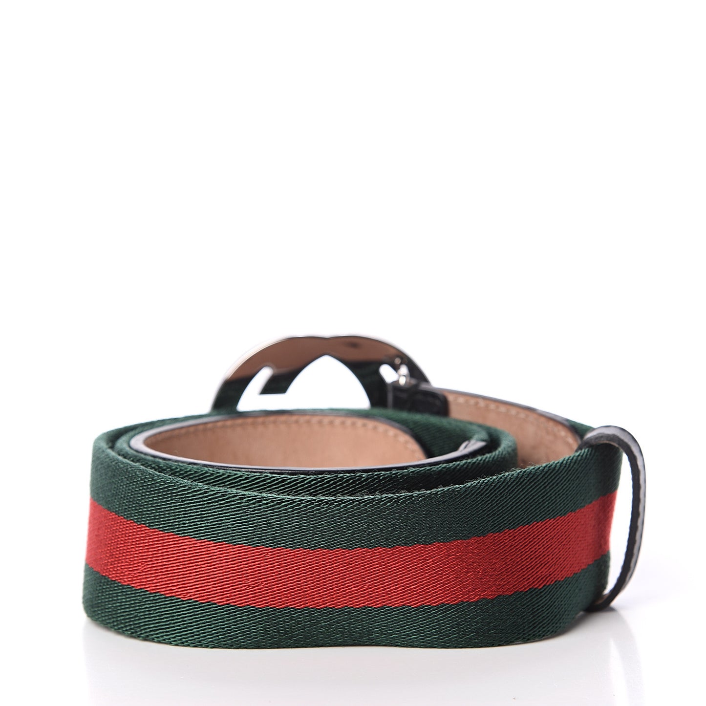 Calfskin Web Interlocking G Belt 85 34 Black