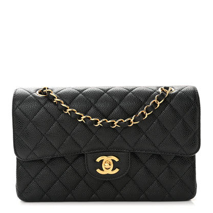 Chanel Caviar Quilted Small Double Flap Black 1 of 11