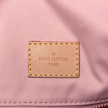 Louis Vuitton Damier Azur Graceful MM Rose Ballerine 6 of 14