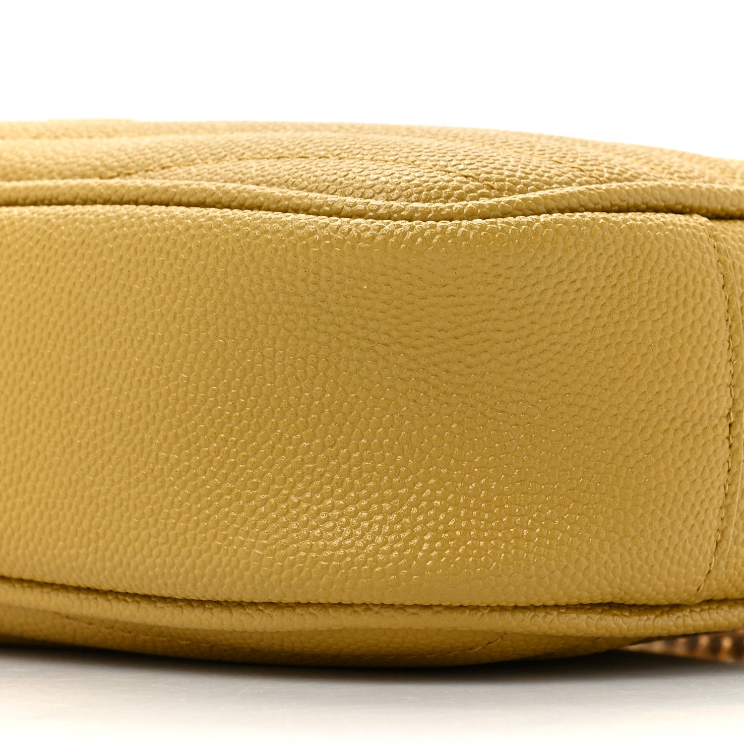 Saint Laurent Grain De Poudre Matelasse Monogram Mini Lou Camera Bag Light Chartreuse 9 of 11
