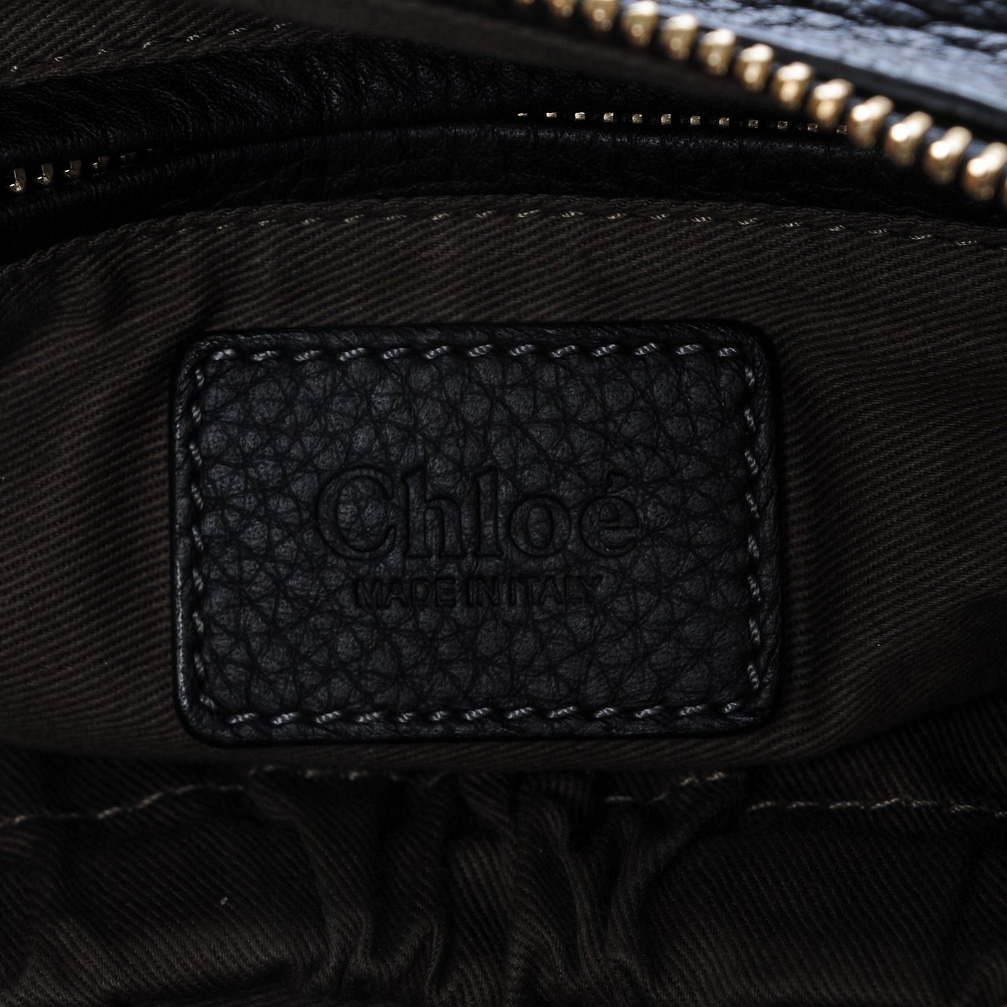Calfskin Medium Marcie Satchel Black