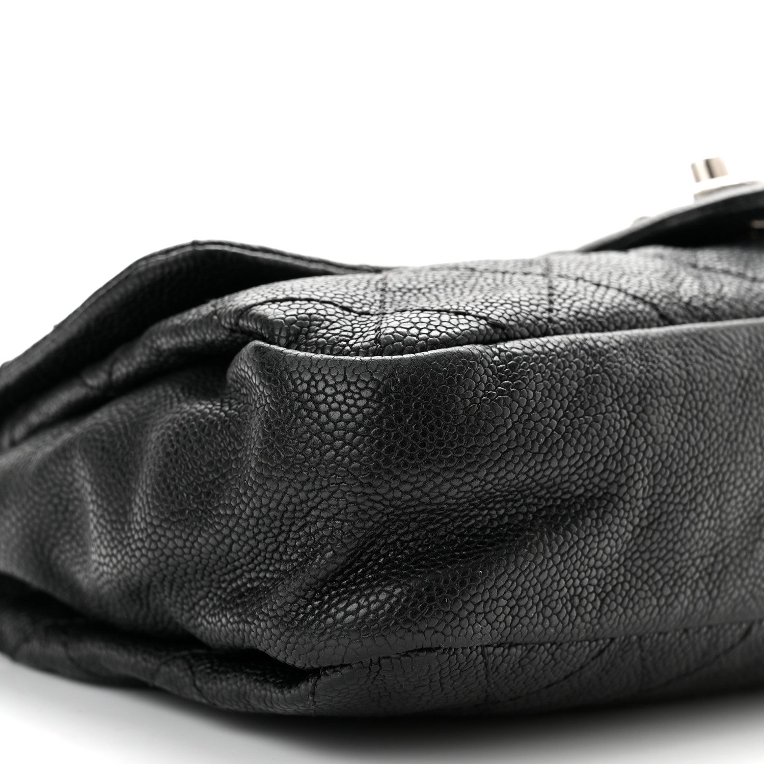 Chanel Caviar Quilted Medium Simply CC Flap Black 9 of 10