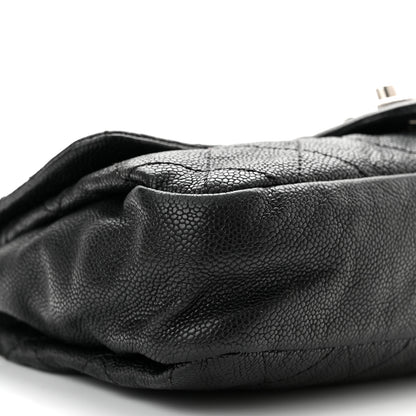 Chanel Caviar Quilted Medium Simply CC Flap Black 9 of 10