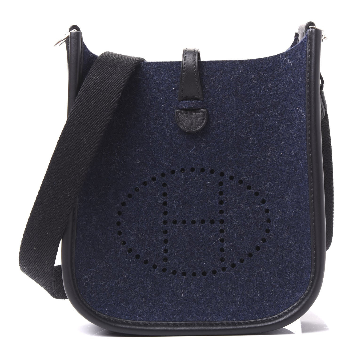 Hermes Feutre Swift Evelyne TPM Bleu Nuit Black 1 of 9