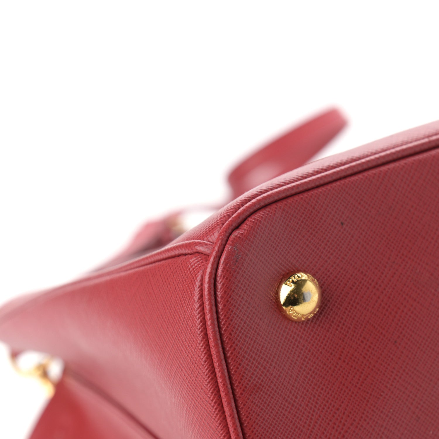 Prada Saffiano Medium Galleria Double Zip Tote Fuoco 11 of 17