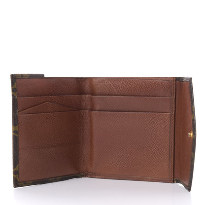 Louis Vuitton Monogram Porte-Monnaie Billets Wallet 5 of 9