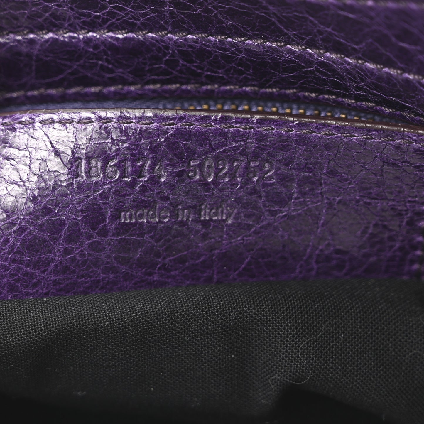 Agneau Classic Hardware Step Violet