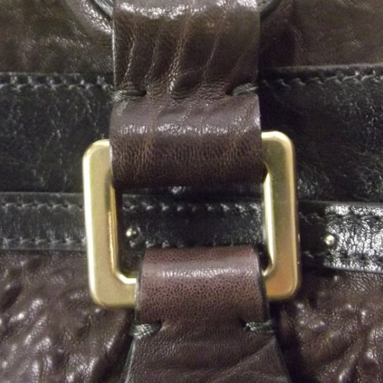 Chloe Leather Elvire Tote Moka 12 of 14