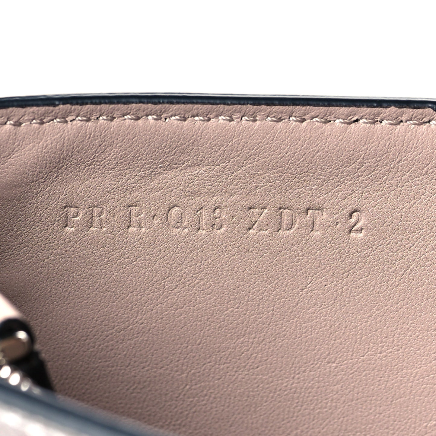 Metallic Pebbled Calfskin Rockstud Phone Case With Chain Silver
