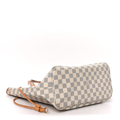 Louis Vuitton Damier Azur Neverfull MM 4 of 10