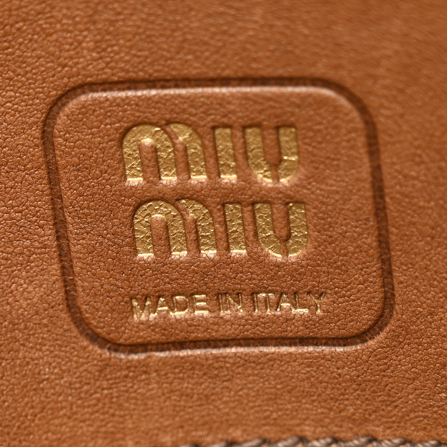 Miu Miu Nappa Aviator Medium Aventure Bag Rovere 6 of 9