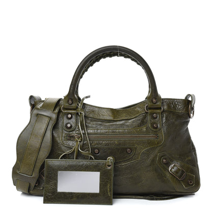 Balenciaga Chevre Classic Hardware First Olive 1 of 10
