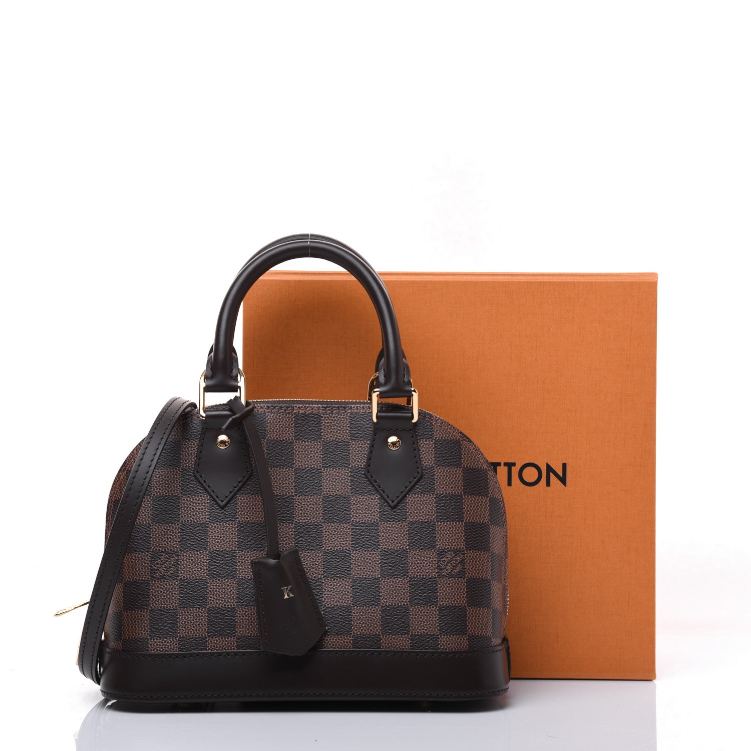 Louis Vuitton Damier Ebene Alma BB 26 of 26