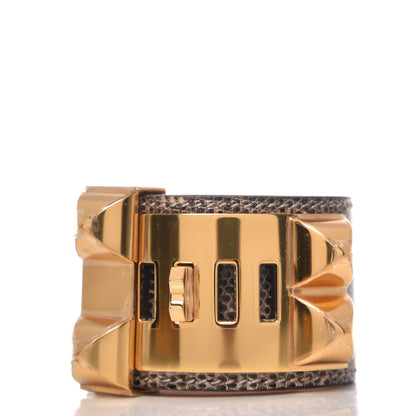 Hermes Lizard Collier De Chien CDC Bracelet S Ombre 3 of 7