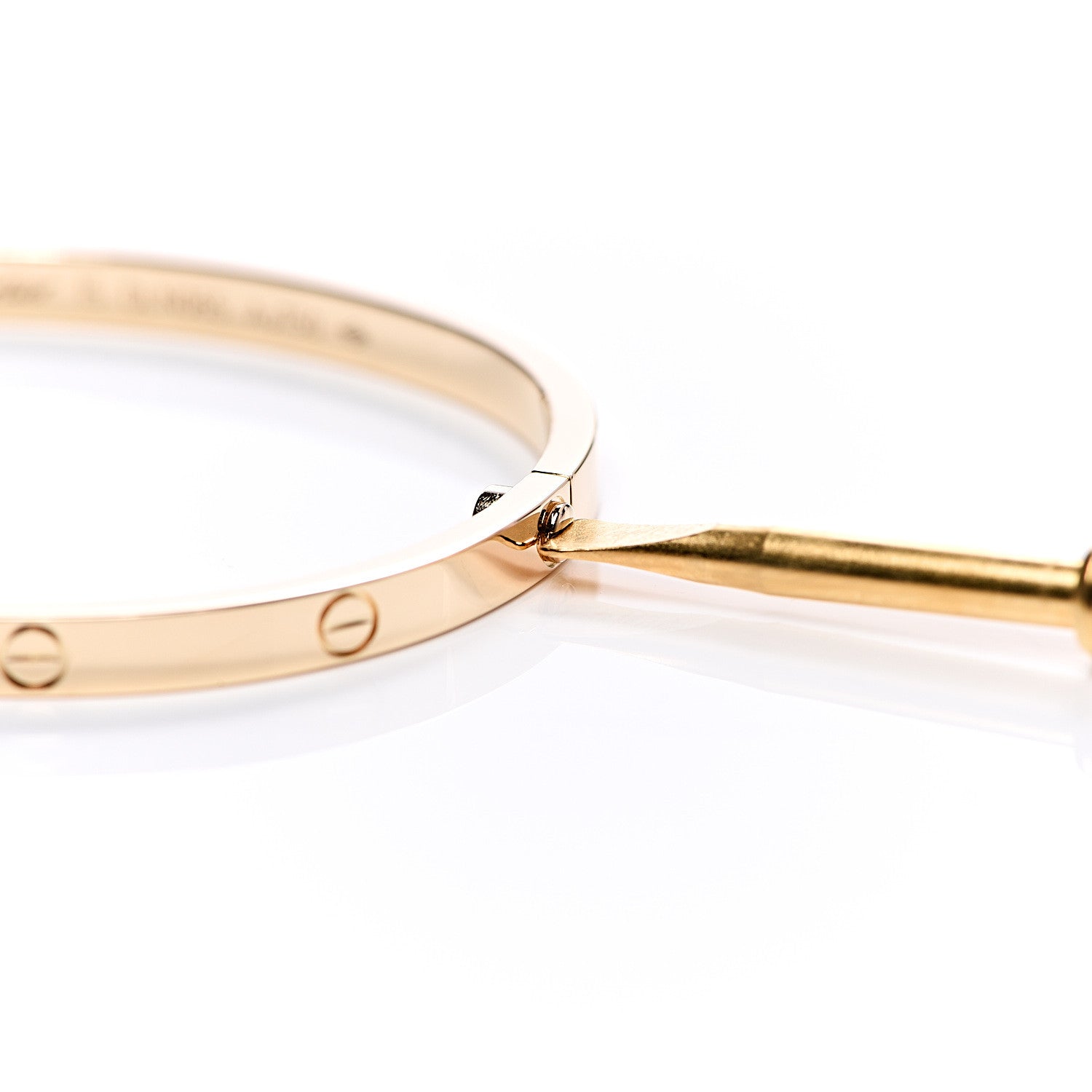 Cartier 18K Yellow Gold Small LOVE Bracelet 15 5 of 6