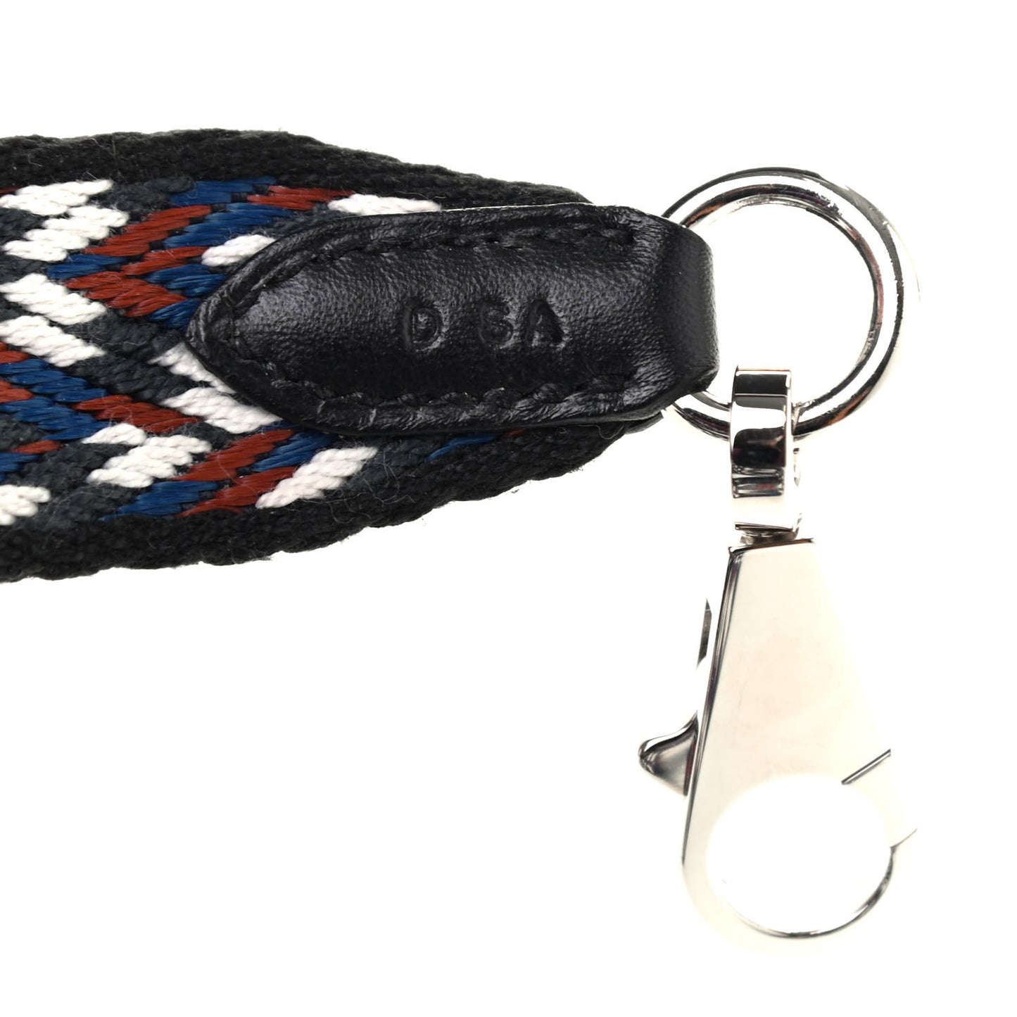 Toile Swift 25mm Sangle Cavale Shoulder Strap Black White Deep Blue