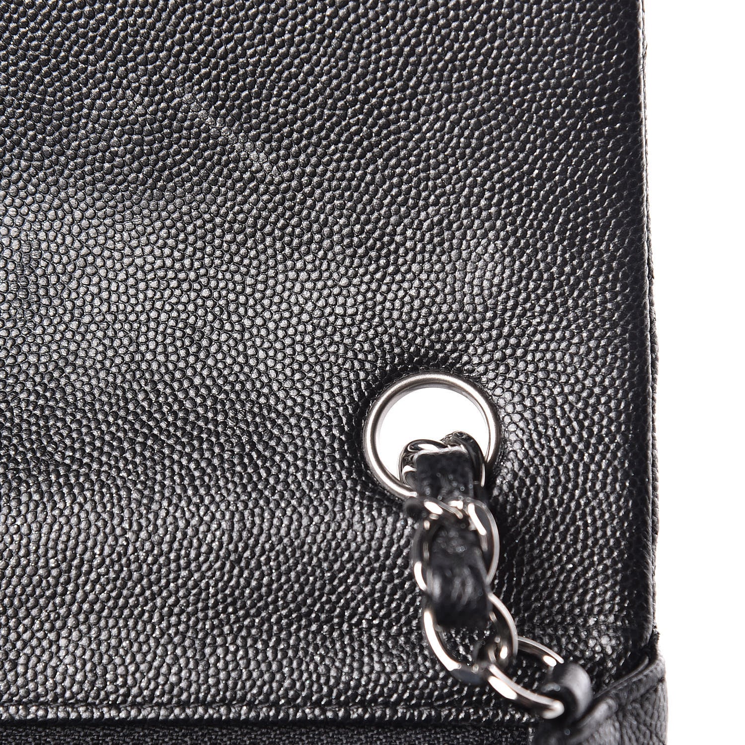 Chanel Iridescent Caviar Quilted Mini Rectangular Flap Black 11 of 13
