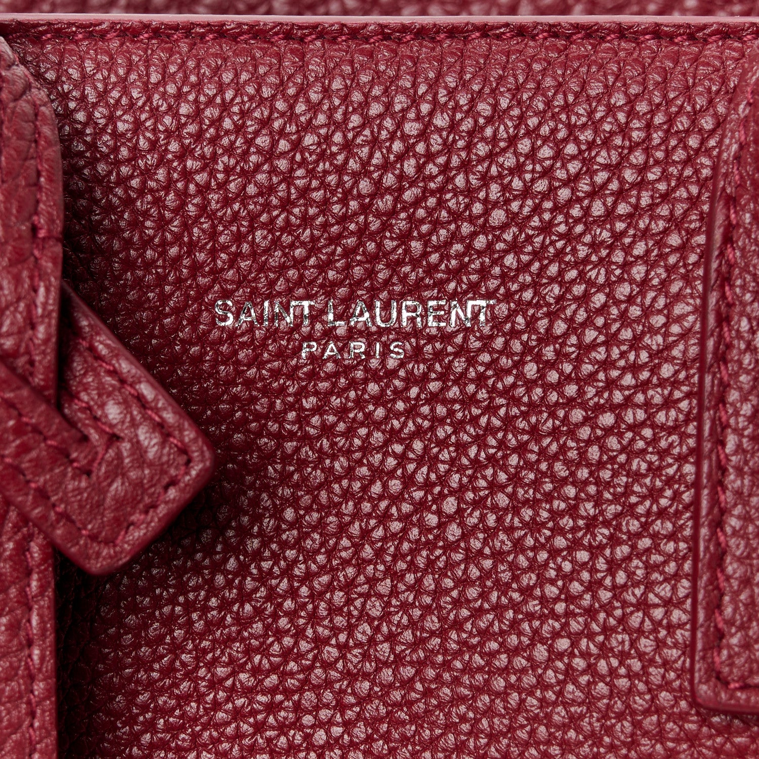Saint Laurent Grained Calfskin Nano Sac De Jour Souple Palissandre 8 of 11