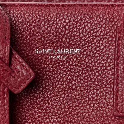 Saint Laurent Grained Calfskin Nano Sac De Jour Souple Palissandre 8 of 11