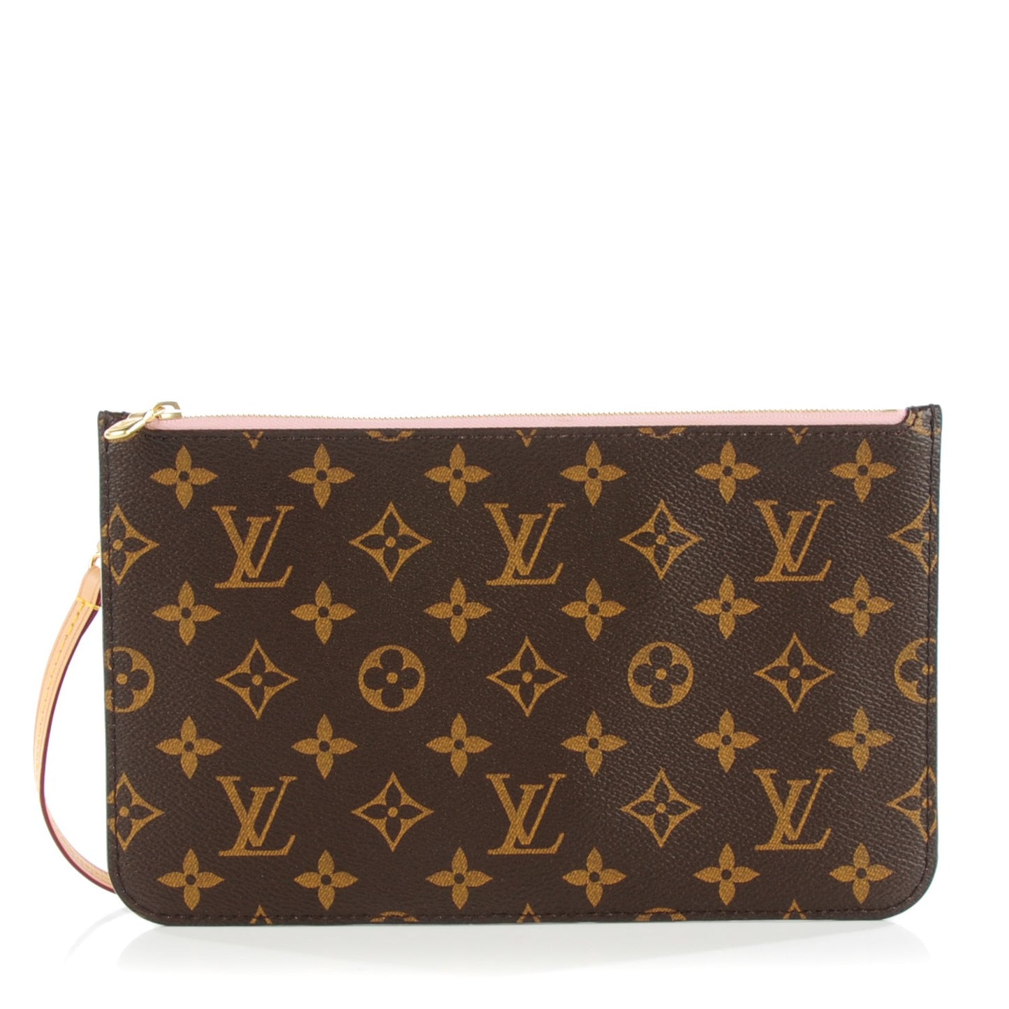 Monogram Neverfull MM GM Pochette Rose Ballerine