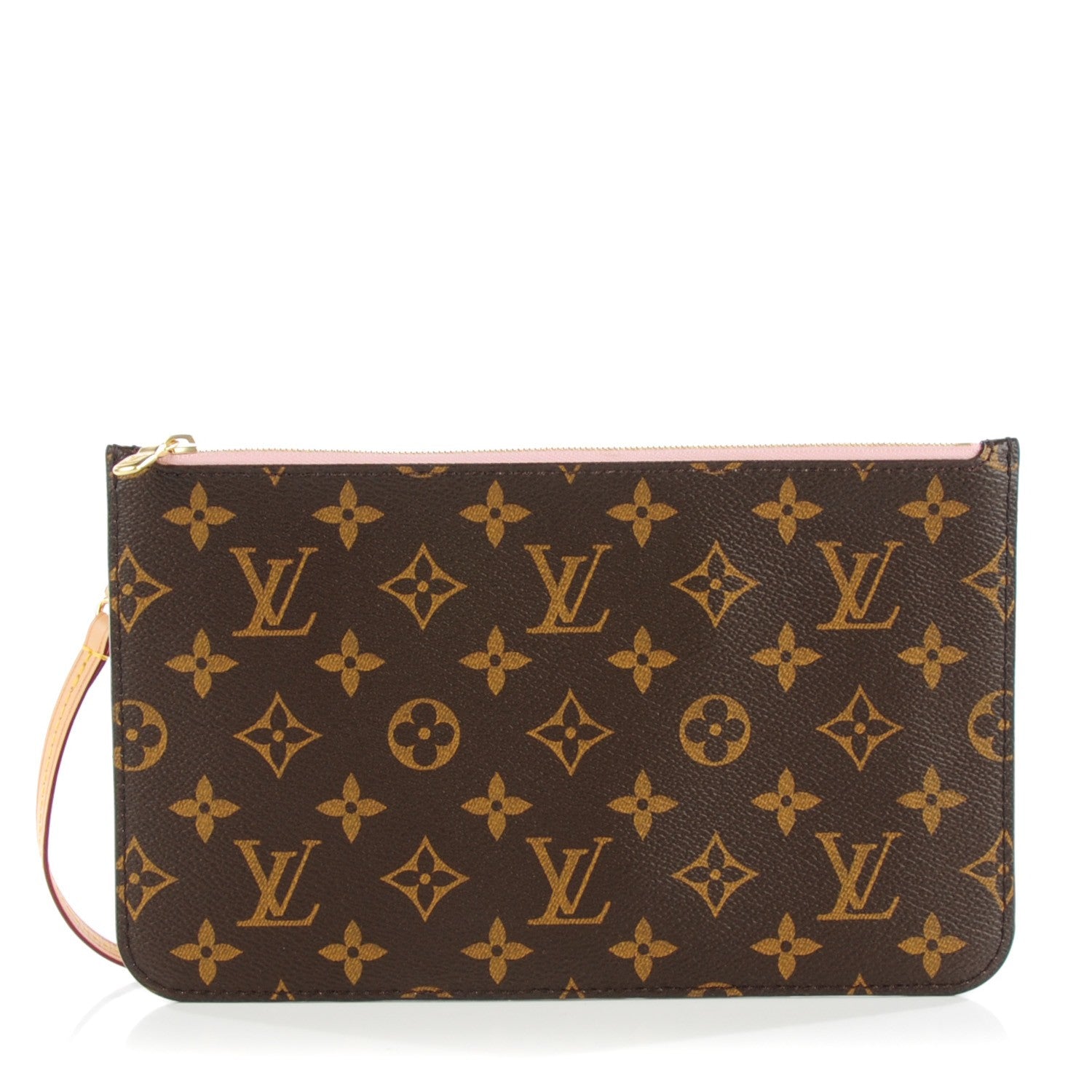 Louis Vuitton Monogram Neverfull MM GM Pochette Rose Ballerine 1 of 7