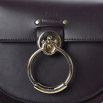 Chloe Calfskin Small Tess Bag Black Raisin 7 of 11