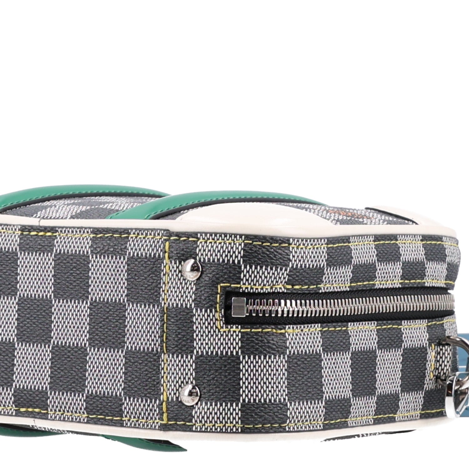 Louis Vuitton Damier Valisette BB Black White 10 of 10