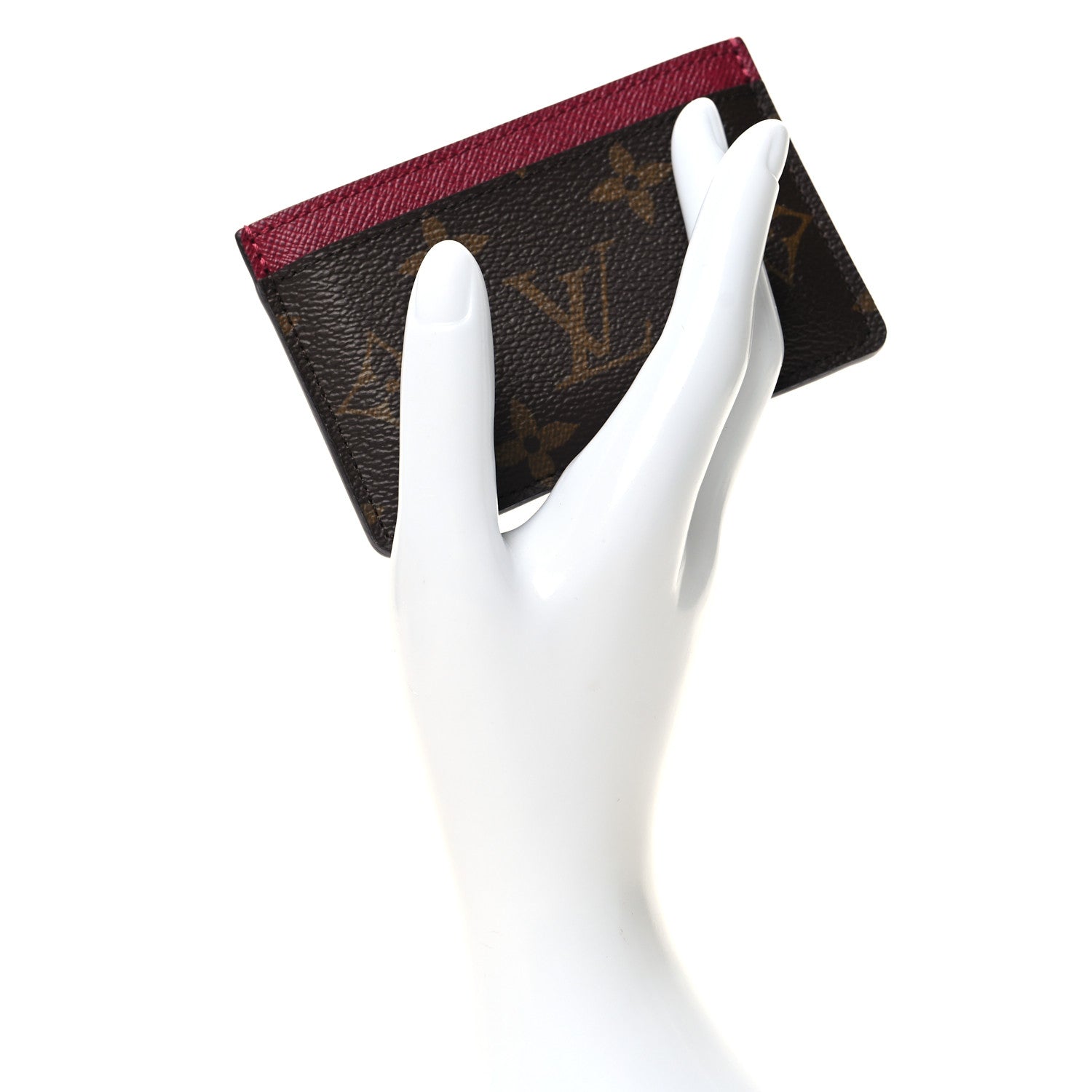 Louis Vuitton LOUIS VUITTON Monogram Card Holder Fuchsia 2 of 6