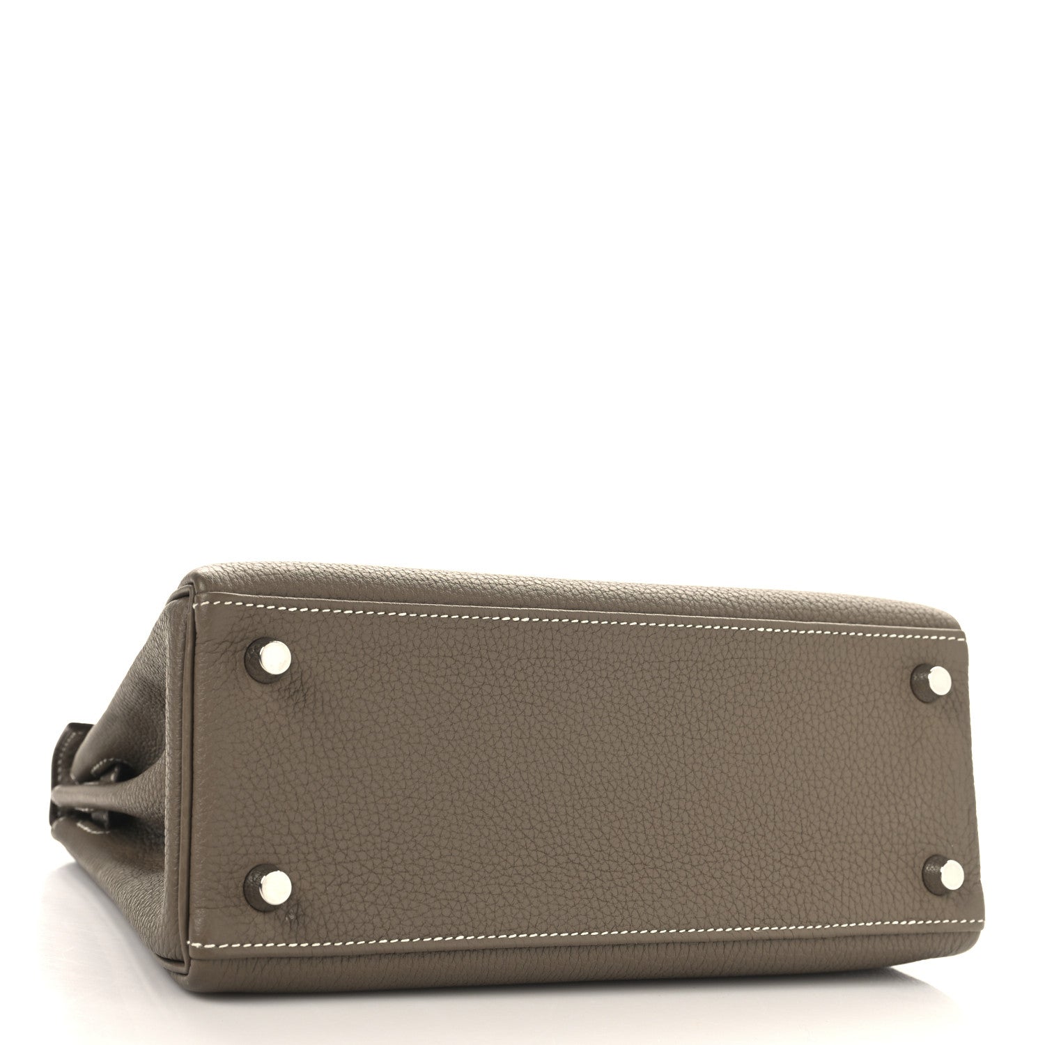 Hermes Togo Kelly Retourne 25 Etoupe 4 of 15