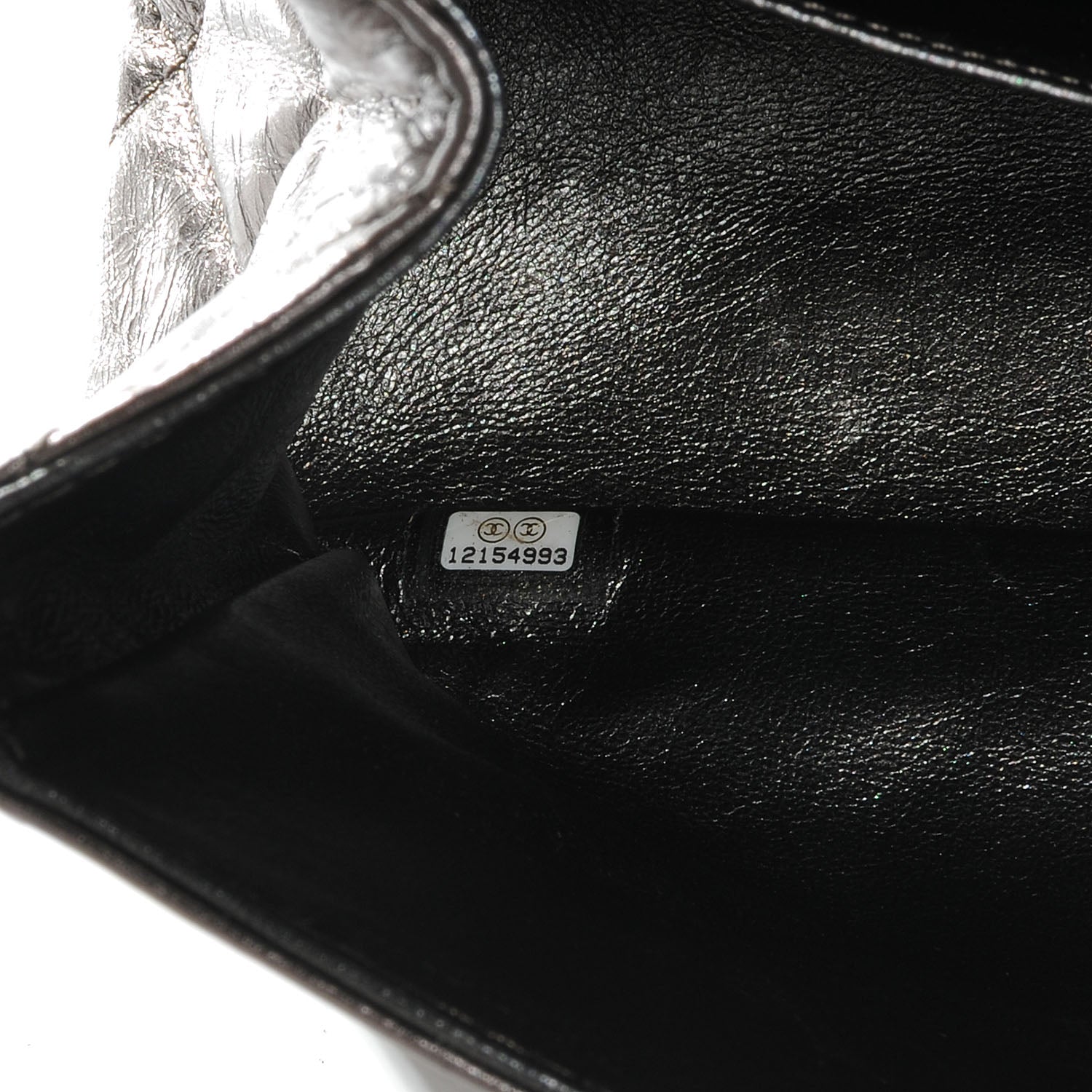 Chanel Aged Calfskin 2.55 Reissue 228 Flap Dark Silver 7 of 7