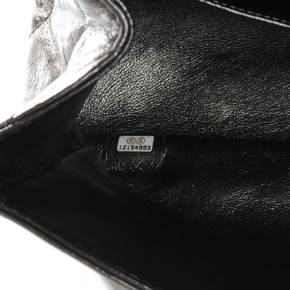 Chanel Aged Calfskin 2.55 Reissue 228 Flap Dark Silver 7 of 7