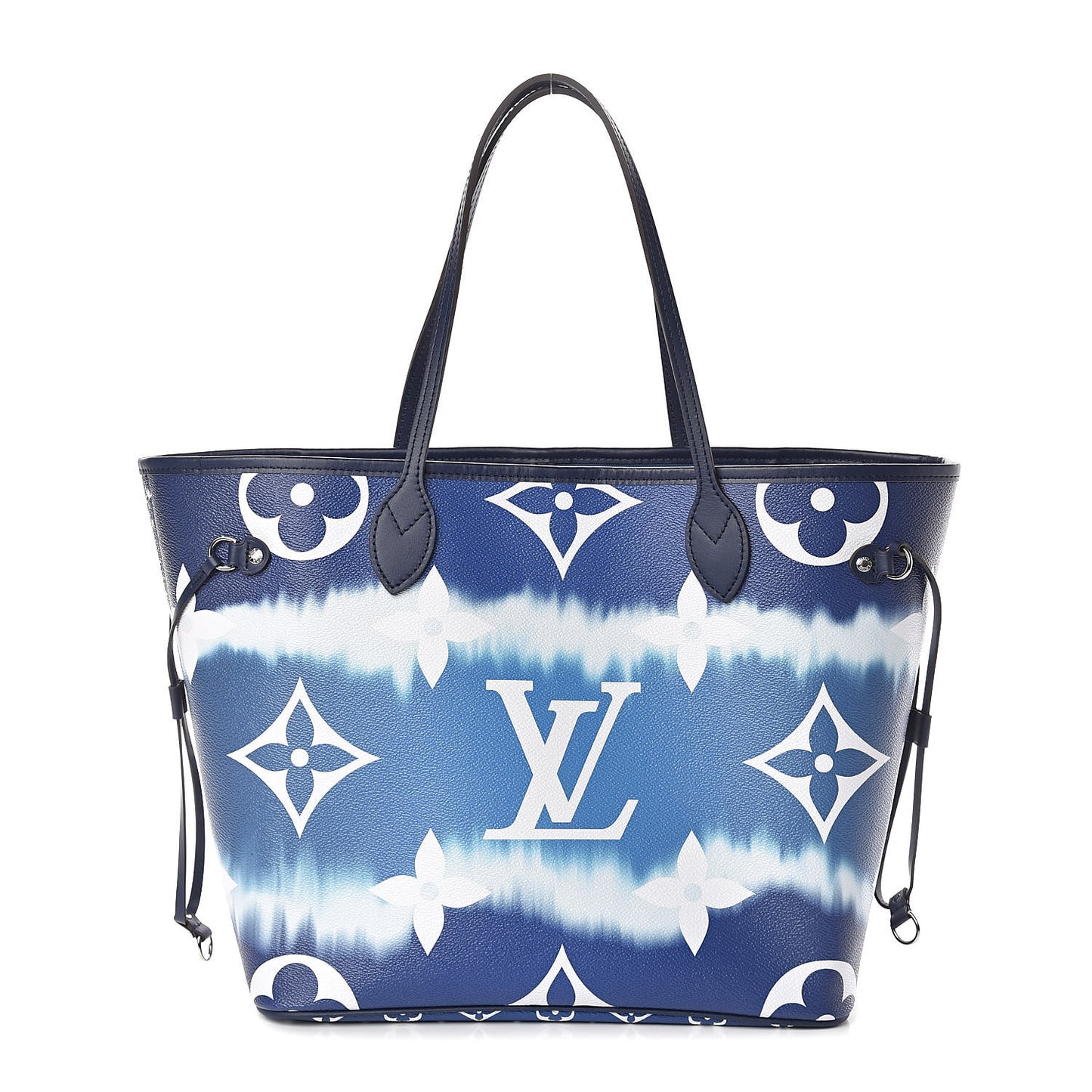 Monogram Escale Neverfull MM Blue
