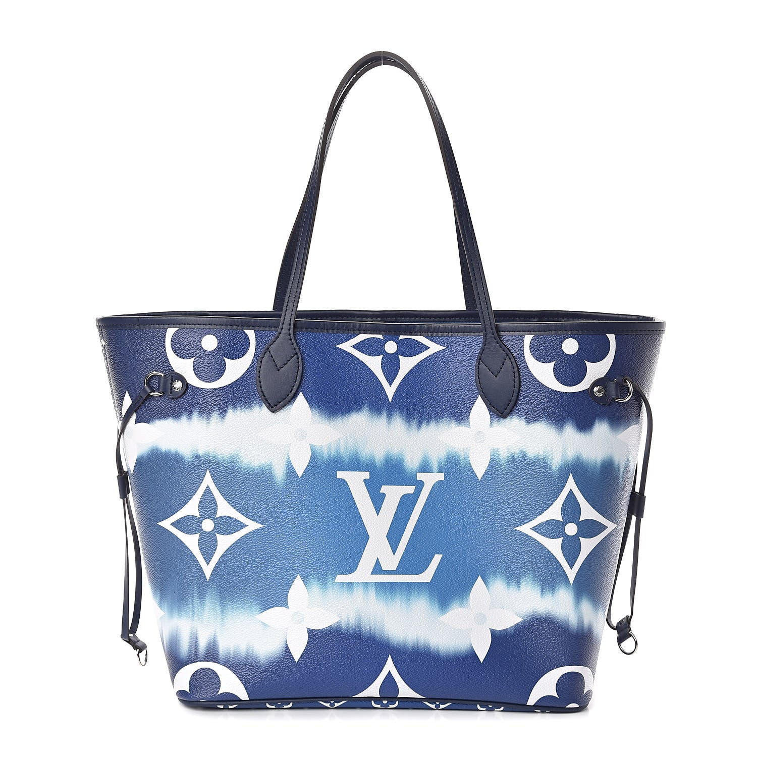 Louis Vuitton Monogram Escale Neverfull MM Blue 1 of 10