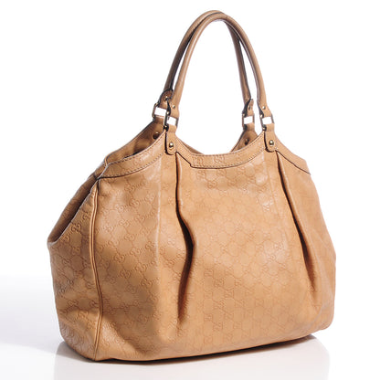 Gucci Guccissima Large Sukey Beige 3 of 8