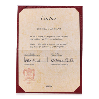 Cartier 18K Yellow Gold Small Juste Un Clou Bracelet 18 5 of 6
