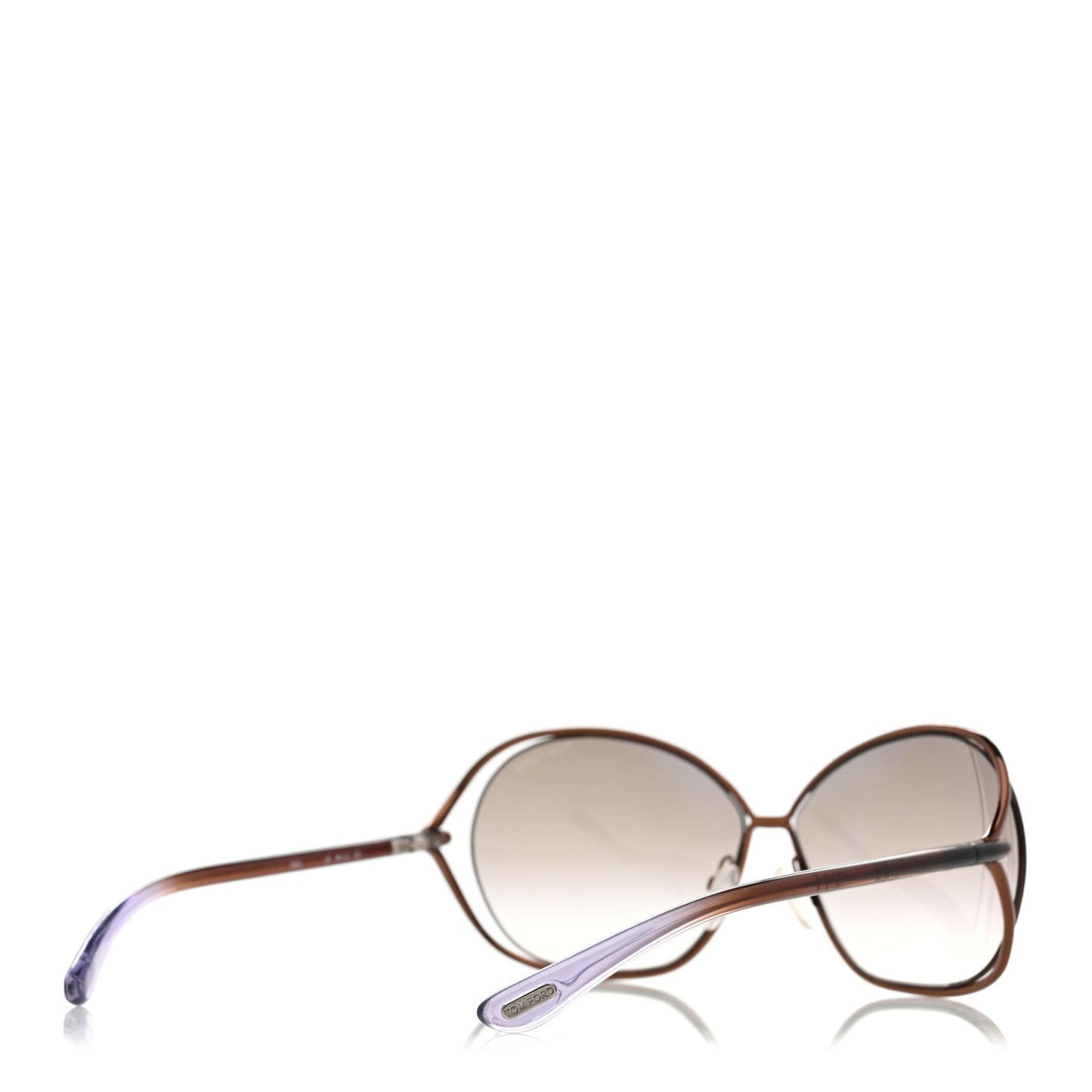 Carla Soft Square Sunglasses Brown