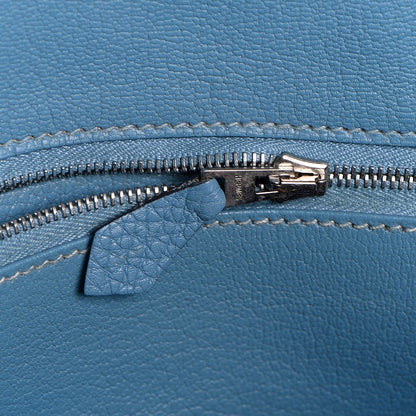 Hermes Togo Birkin 35 Blue Jean 25 of 37