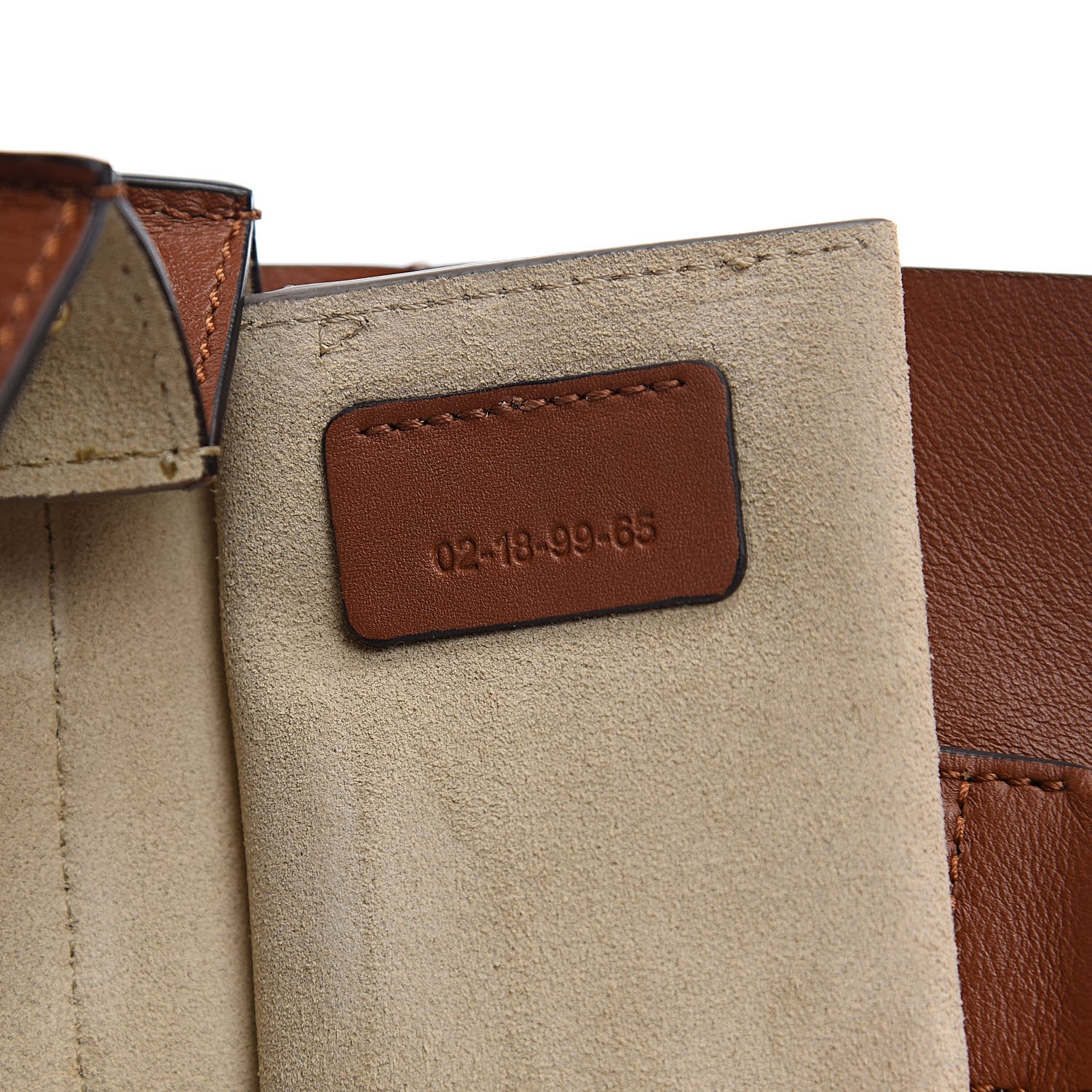 Chloe Suede Calfskin Mini Faye Bracelet Bag Tobacco 7 of 12