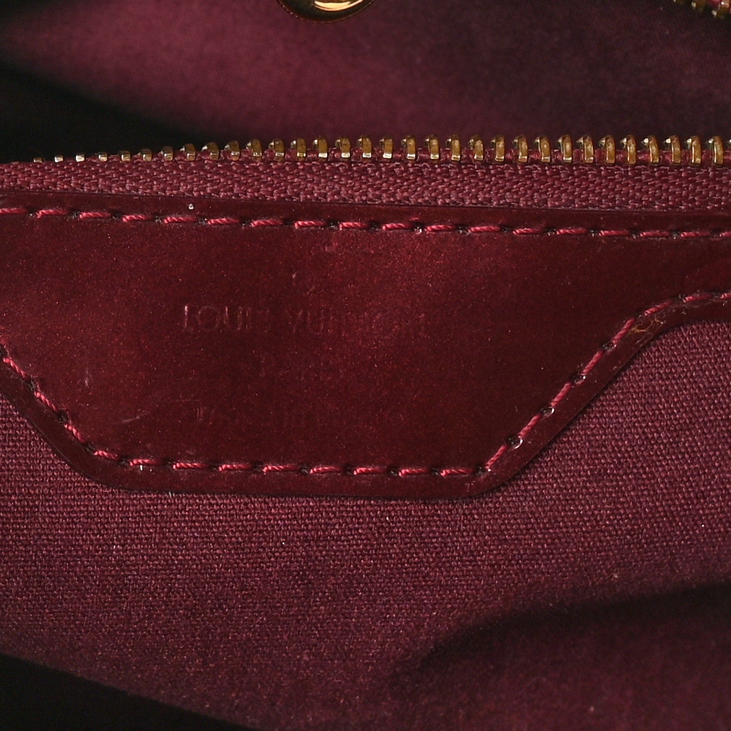 Louis Vuitton Vernis Avalon GM Amarante 6 of 10