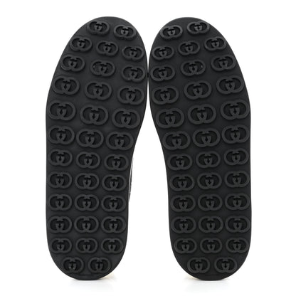 Gucci GG Monogram Mens 1977 Tennis Platform 52mm Sneakers 11 Black Mystic White 5 of 9