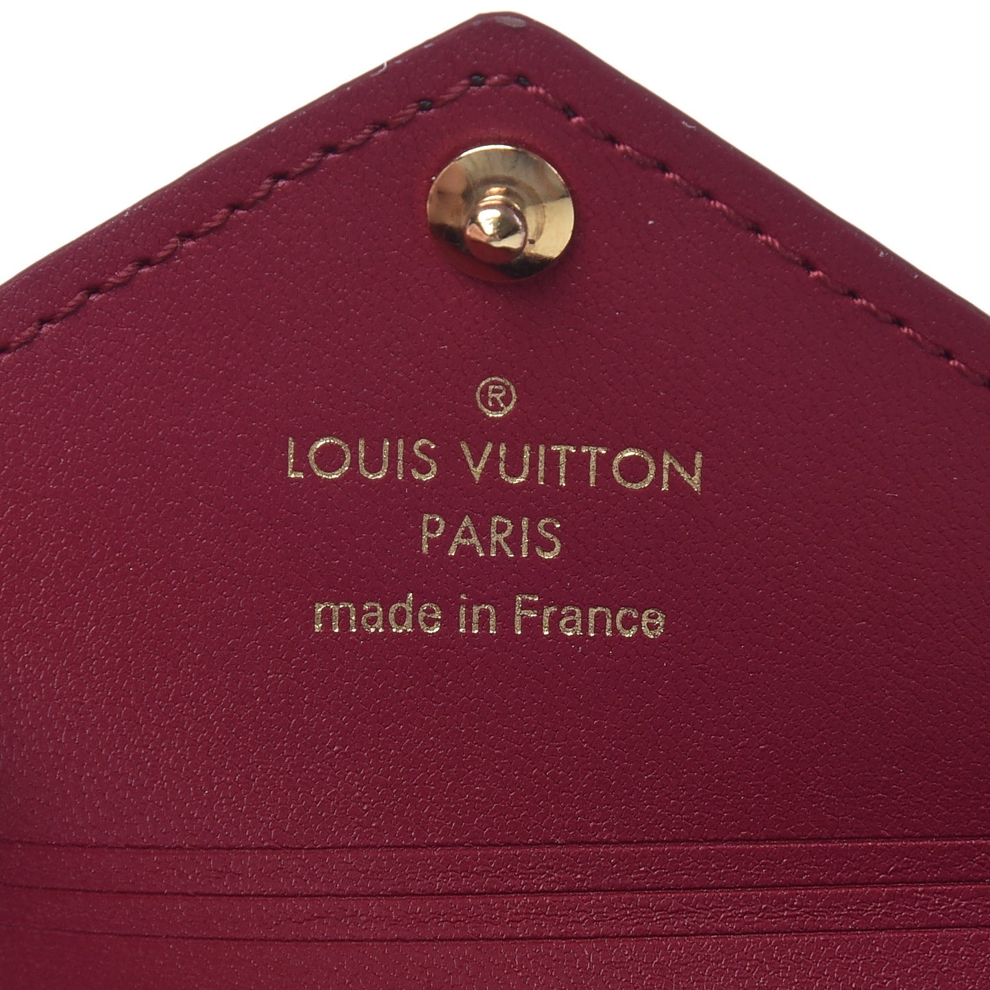 Monogram Small Kirigami Pochette Insert Fuchsia