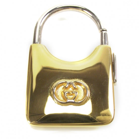 Mini Purse Keychain Gold