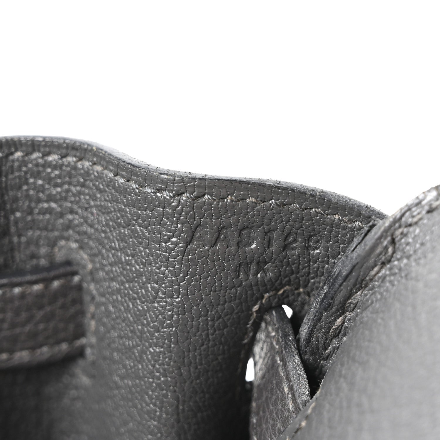 Hermes Togo Birkin 25 Etain 7 of 10