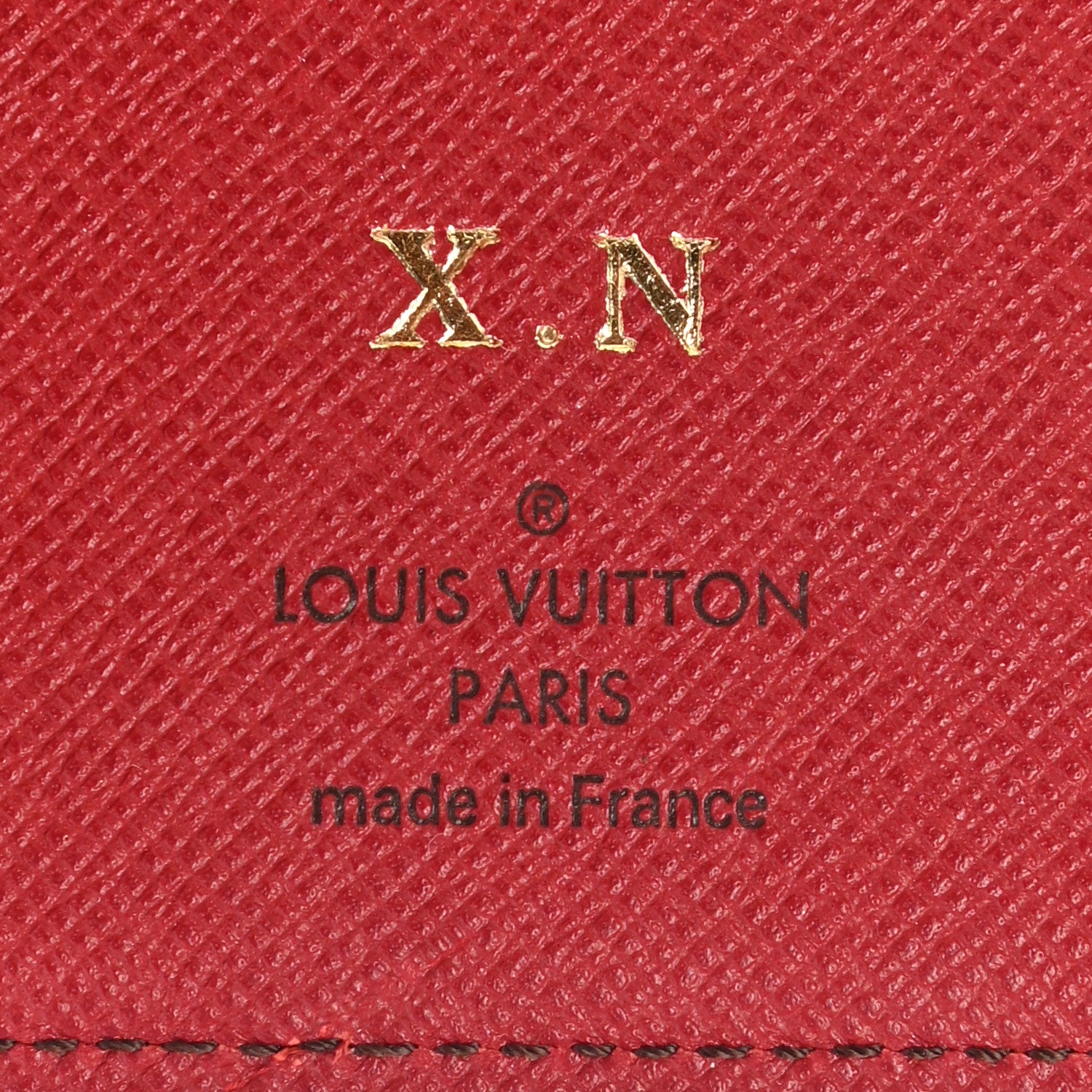 Louis Vuitton Monogram Compact Marie Wallet Rouge 7 of 9